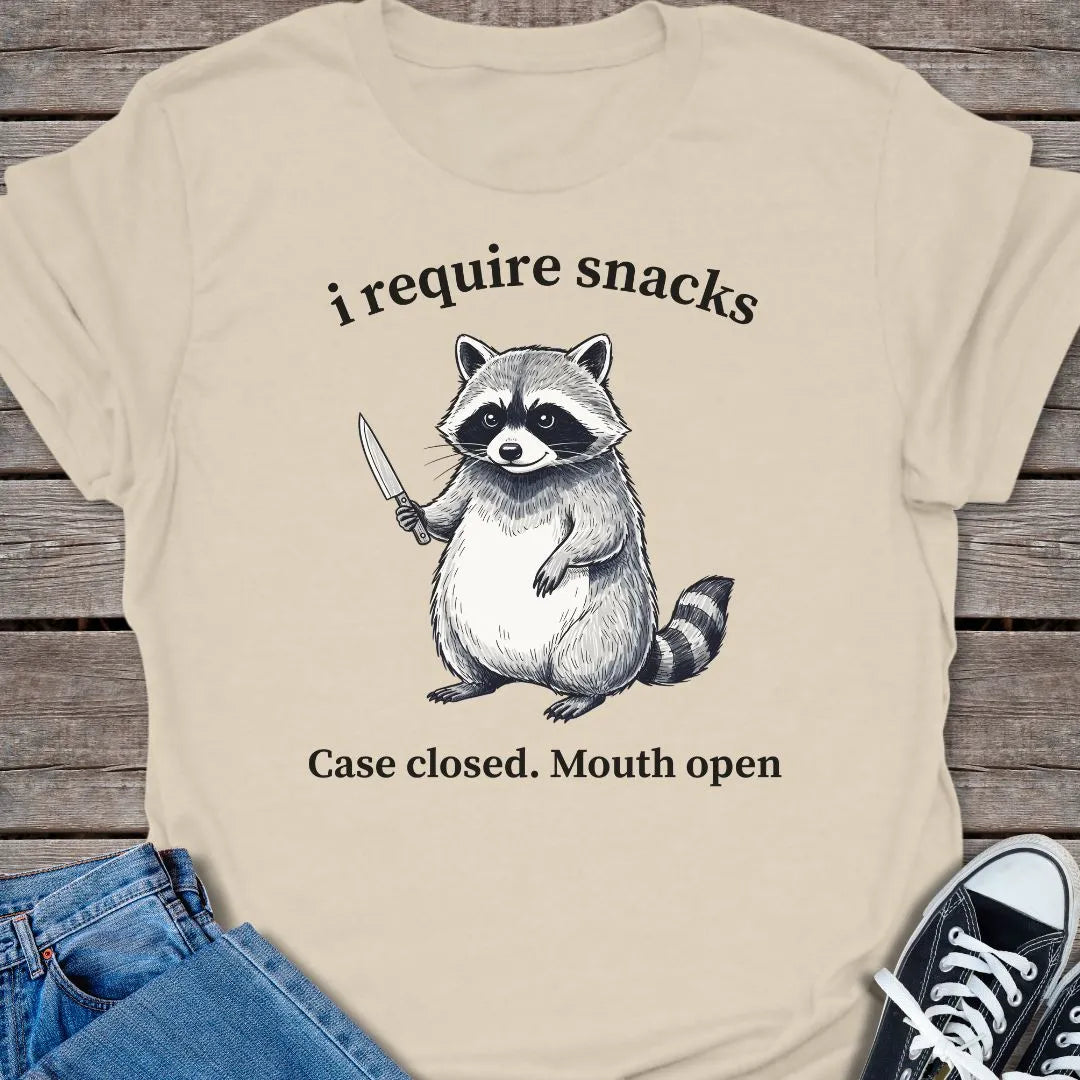 Require Snacks T-shirt