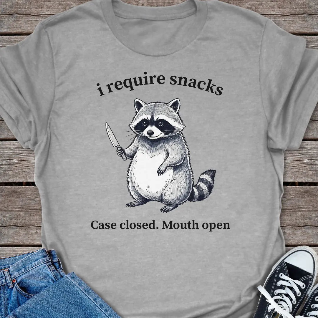Require Snacks T-shirt
