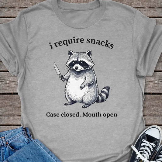 Require Snacks T-shirt