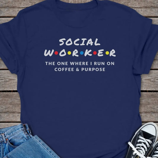 Run On Coffee T-shirt