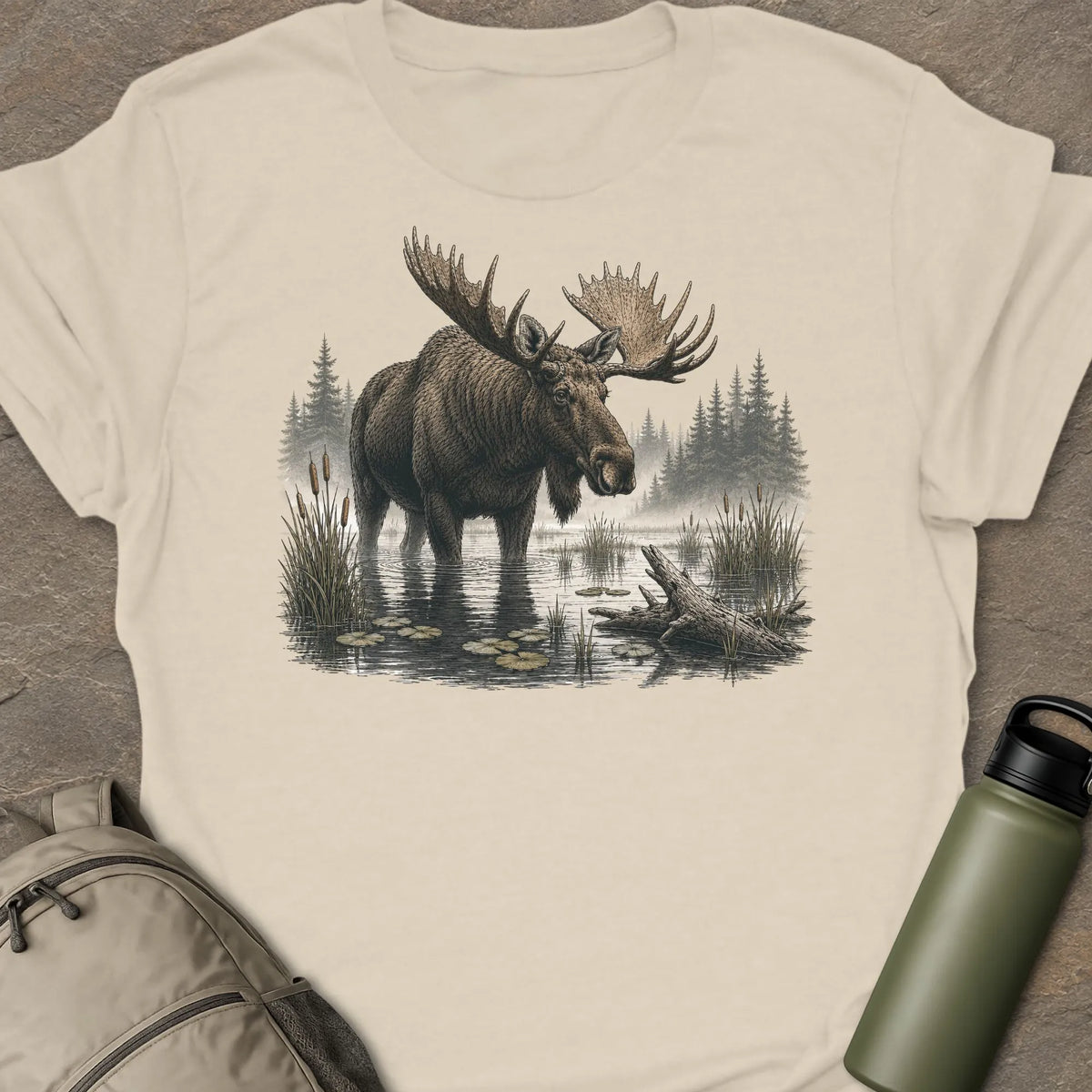 Moose Stillness T-shirt
