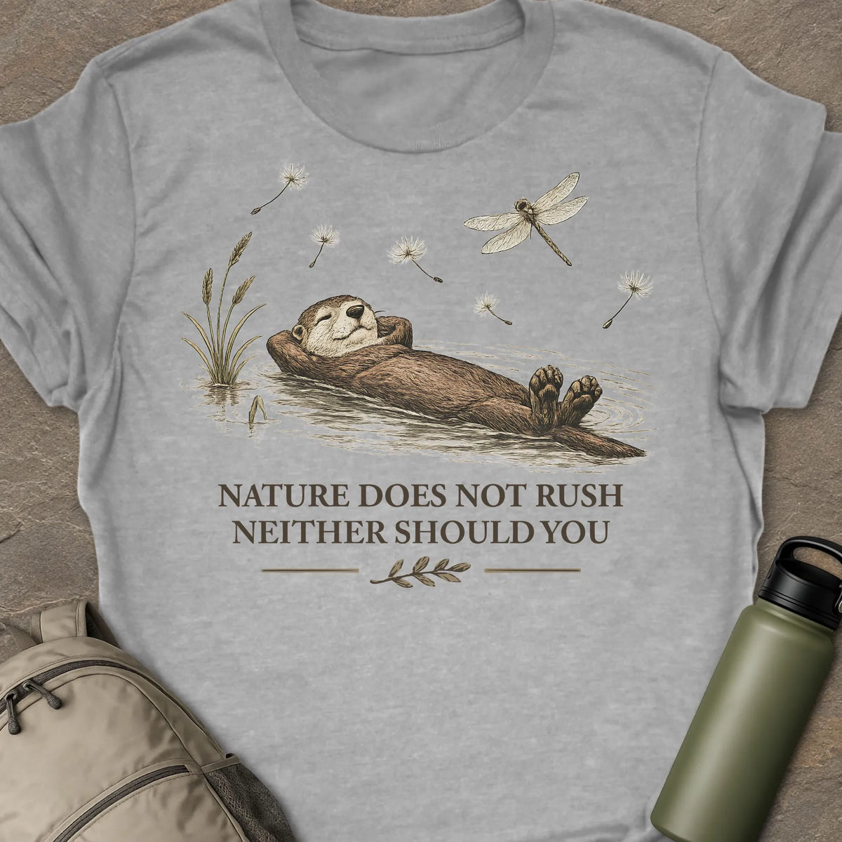 Nature Not Rush T-shirt