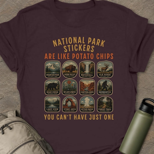 Park Stickers T-shirt