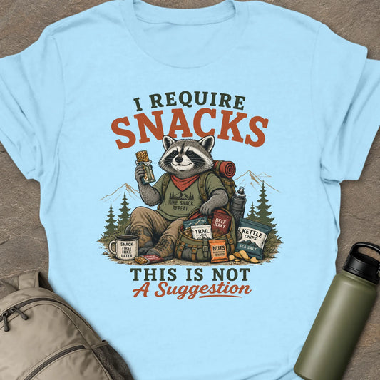 Require Snacks T-shirt