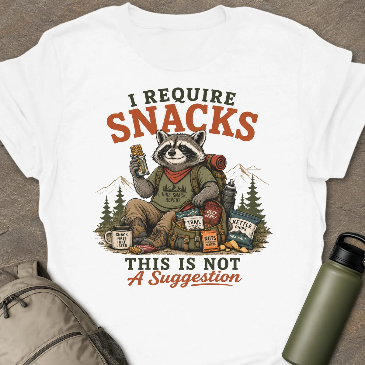 Require Snacks T-shirt