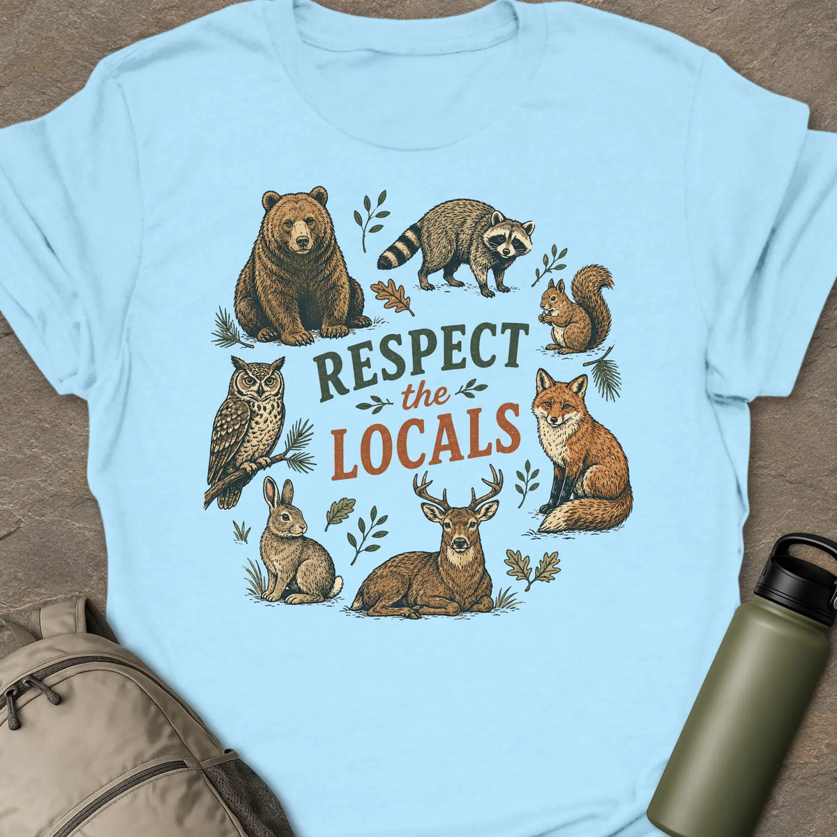 Respect Locals T-shirt