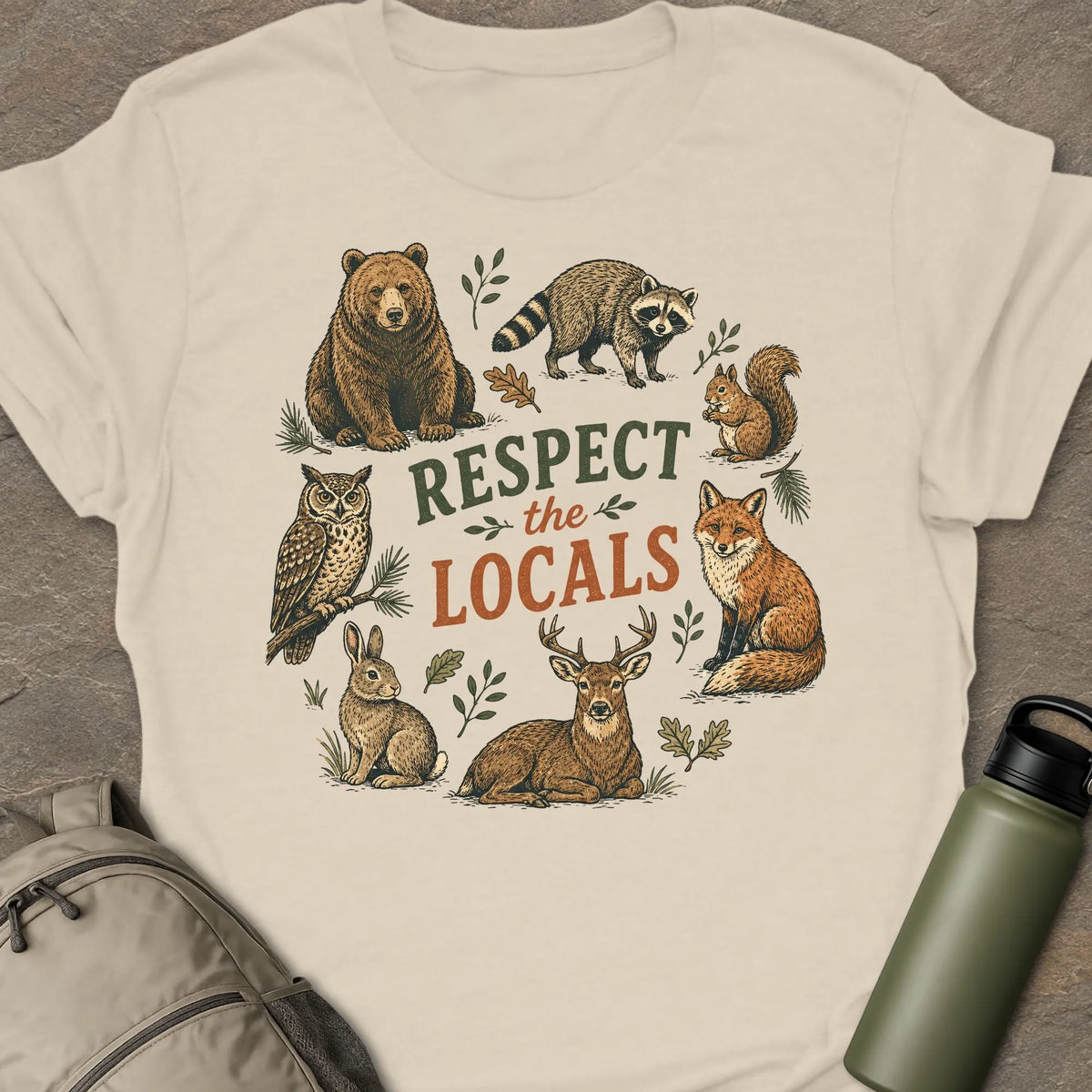 Respect Locals T-shirt