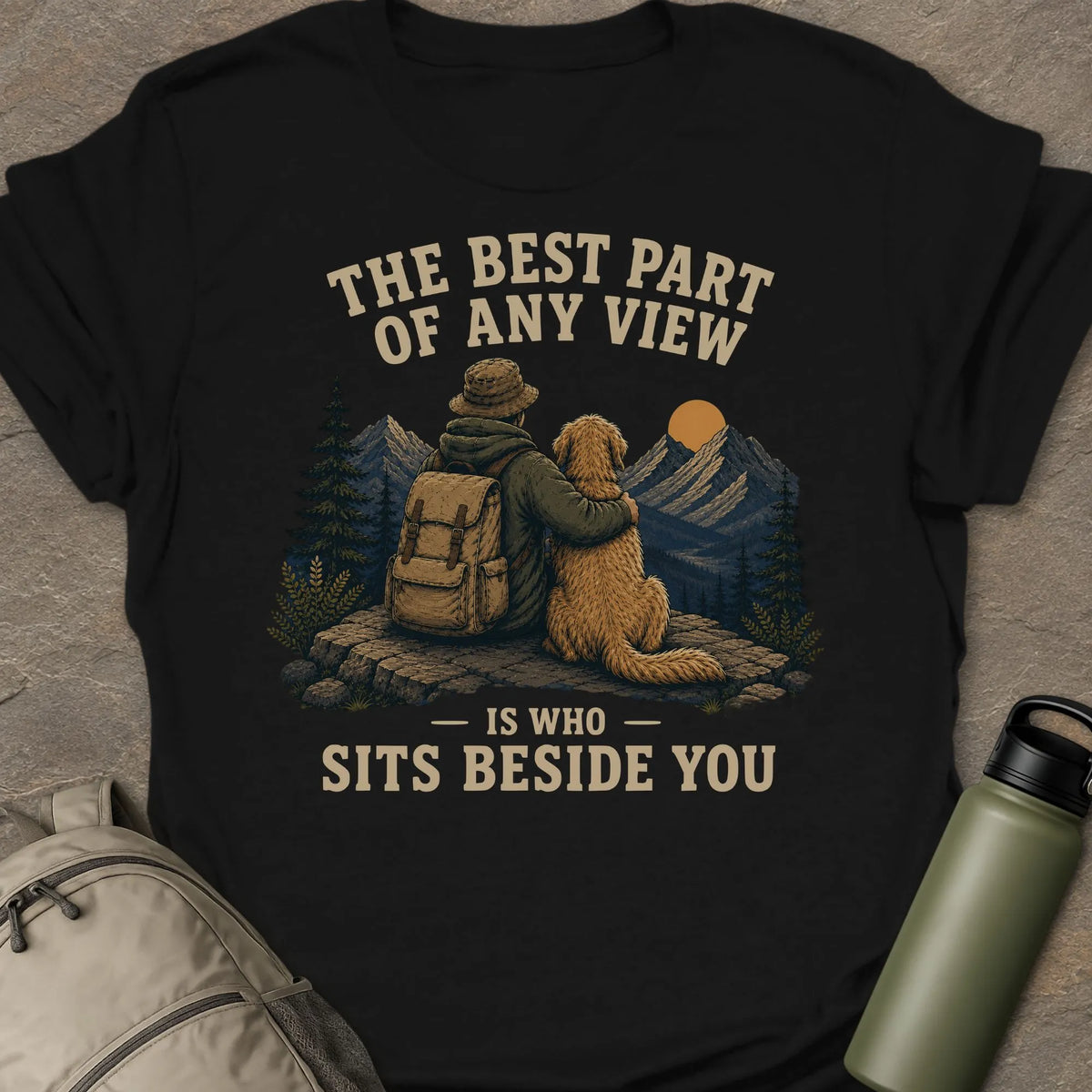Sits Beside You T-shirt