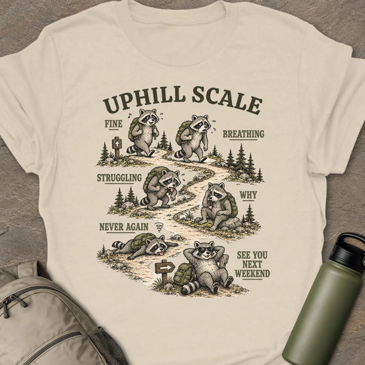 Uphill Scale  T-shirt